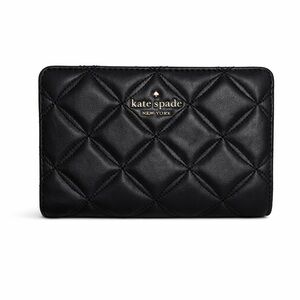 *SOLD* Kate Spade Black Quilted Leather Wallet